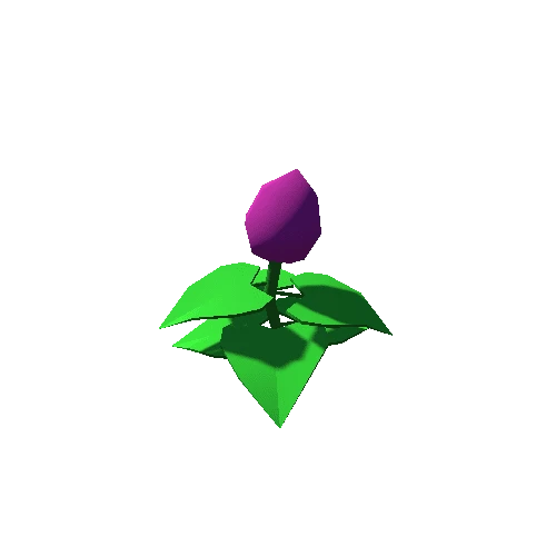 Flower 2 Purple